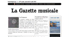Desktop Screenshot of musicologie.org