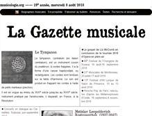 Tablet Screenshot of musicologie.org